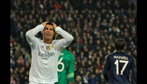 Auch Superstar Cristiano Ronaldo traf im Prinzenpark nicht - Ist man gar nicht gewohnt vom Portugiesen, denn Chancen hätte er gehabt