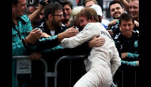 Nico Rosberg feierte am Ende seinen fünften Saisonsieg - und egalisierte damit seine Marke der Vorsaison