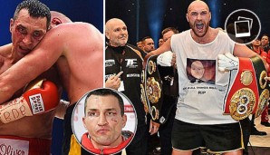 Wladimir Klitschko musste sich Tyson Fury geschlagen geben