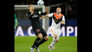 PSG - SCHACHTJOR DONEZK 2:0: Zlatan Ibrahimovic und Co. kämpften gegen die Ukrainer um den Gruppensieg