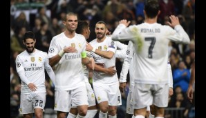 REAL MADRID - MALMÖ FF 8:0: Karim Benzema brachte Real früh in Führung