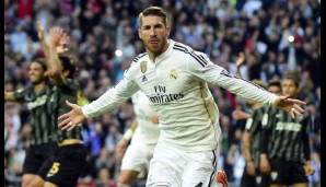 Sergio Ramos (Real Madrid): Als einziger Nicht-Bayern-Spieler schaffte es Reals Kapitän Ramos in die Defensiv-Auswahl (12,9 Prozent)