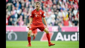 Thomas Müller (FC Bayern München): Auch mit dabei ist Bayerns unorthodoxer Knipser vom Dienst. Müller habt Ihr mit 17,1 Prozent in die Mannschaft gevotet