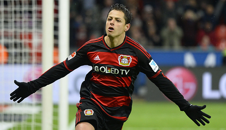 ANGRIFF Javier Hernandez (Bayer 04 Leverkusen): Hernandez verwandelte den Elfmeter sicher im rechten Eck und sorgte kurz vor Schluss auch für den Endstand. Zwei Schüsse, zwei Tore - pure Effektivität