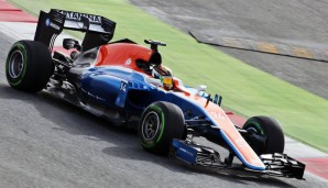 Pascal Wehrleins erstes Formel-1-Auto: Der Manor MRT05 mit Mercedes-Power aber fast ohne Sponsoren