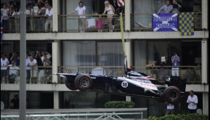 Dank Pastor Maldonado entwickelt sich der Williams im Jahr 2012 immerhin zum absoluten Überflieger