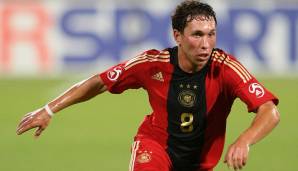 Tobias Weis (VfL Bochum, damals TSG Hoffenheim): Vereinigte Arabische Emirate - Deutschland 2:7, Einsatzzeit: 24 Minuten (Juni 2009)