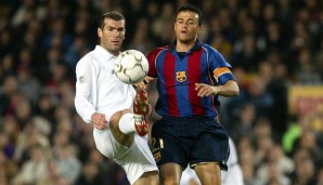 PREMIERE: Zinedine Zidane und Luis Enrique stehen sich zum ersten Mal als Trainer gegenüber. Sie kennen sich aber bestens aus sieben Duellen zwischen 2001 und 2004