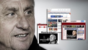Die Presse verneigt sich vor Johan Cruyff