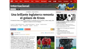 Die AS legt hingegen den Fokus auf das Tor von Real Madrids Toni Kroos