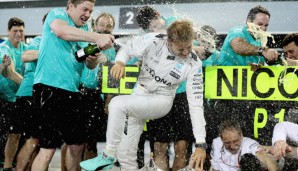 Nico Rosberg hat in Bahrain seinen 16. Sieg in der Formel 1 eingefahren. Damit führt er gemeinsam mit Legende Stirling Moss die illustre Liste der Fahrer mit den meisten GP-Erfolgen ohne WM-Titel an