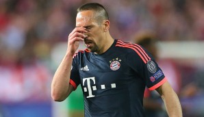 In der zweiten Halbzeit rannten die Bayern an - doch Franck Ribery und Co. fehlte die letzte Präzision