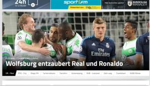 Bei Sport1 beschäftigt man sich mit Cristiano Ronaldo und zeigt einen überraschten Toni Kroos