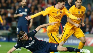 Filipe Luis (Atletico Madrid): Der Linksverteidiger sah sich dem altbekannten Duell mit Lionel Messi auseinandergesetzt. Nun kann er etwas behaupten, was kaum ein anderer kann. Er hat den Argentinier über 180 Minuten ausgeschaltet