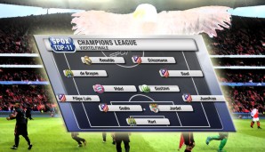Und so sieht sie aus, die SPOX-Top-11 des Viertelfinals der Champions League