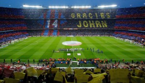 FC BARCELONA - REAL MADRID: Vorhang auf für den 232. Clasico! Bereits vor dem Spiel herrschte eine atemberaubende Atmosphäre im Stadion