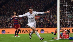 Wenig später legte Real direkt nach. Bale schraubte sich in der Mitte hoch und nickte per Kopf ein...