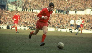 17.11.1967: Der TSV 1860 München verliert in Liverpool mit 0:8. Reds-Rekordspieler Ian Callaghan (857 Einsätze) trifft doppelt