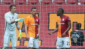 Galatasaray - Rizespor 1:1: Ratlosigkeit macht sich bei Poldi und Co. breit - zurecht. Denn seit fünf Spielen wartet Gala auf einen Dreier