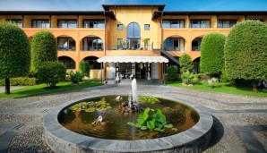 Im Hotel Giardino in Ascona können es sich die Spieler gut gehen lassen - nach dem Training