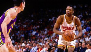 Platz 11: Houston Rockets vs. Utah (1995) - 19 Dreier (28 Versuche)