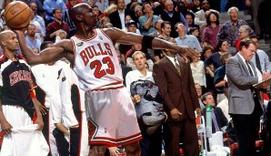 PLATZ 7: Michael Jordan - 42 Dreier in 35 Spielen - Chicago Bulls