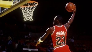 Platz 3 - 10 Teilnahmen: Michael Jordan (Chicago Bulls)