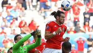 Oberstes Stockwerk: Gareth Bale steigt am höchsten