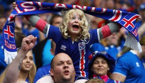 Ob jung oder alt, Island konnte auf zahlreiche Unterstützung zählen