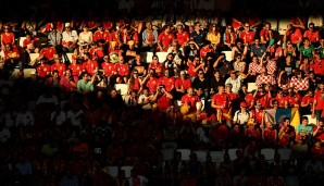 SPANIEN - KROATIEN: Teile der spanischen Fans wurden offenbar von oben bevorzugt