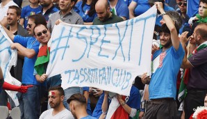 ITALIEN - SPANIEN 2:0: Das Ziel der Squadra und ihrer Fans ist klar: SPEXIT
