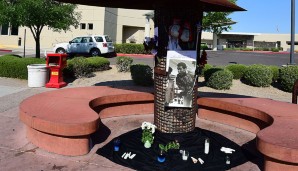 Hier, im Scottsdale Healthcare Hospital, ist Ali am 3. Juni gestorben