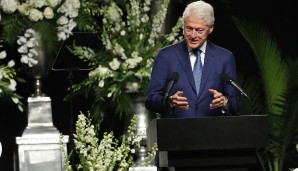 Ex-Präsident Bill Clinton war einer der Redner und überzeugte mit seiner ihm eigenen Eloquenz
