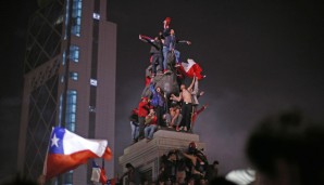 Bei all den Feierlichkeiten in Santiago de Chile wurde auch mal die ein oder andere Grenze überschritten
