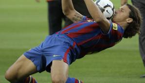 Platz 19 - 69,5 Millionen Euro: Zlatan Ibrahimovic im Sommer 2009 von Inter Mailand zum FC Barcelona.