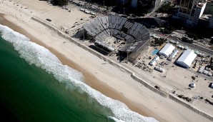 Beach Volleyball Arena an der Copacabana: Beachvolleyball - 12.000Plätze - 9.65 Millionen Euro - 2016