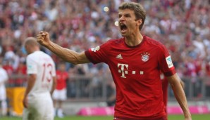 Platz 38: Thomas Müller (Bayern, 87). Der Bayern-Angreifer darf sich über eine gute Bewertung seines Abschlusses freuen (83)