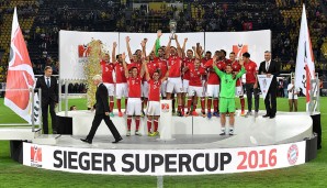 Nach drei verlorenen Finals in Serie gewinnt Bayern München schließlich wieder den DFL Supercup