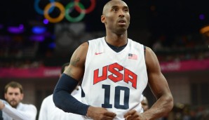 PLATZ 7: Kobe Bryant - 217 Punkte in 16 Spielen (13,6) - Goldmedaille 2008 und 2012