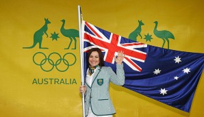 Auch Australien setzt auf Gold: Die Radrennfahrerin Anna Meares gewann 2012 in London Gold im Sprint
