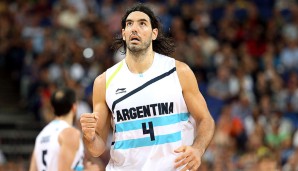 Basketballer Luis Scola führt das argentinische Olympia-Team an: Der 2,07-Meter-Schlacks spielt bereits seit 17 Jahren in der Nationalmannschaft