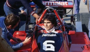 Platz 14, Nelson Piquet (204 GP-Starts): Dreifacher Weltmeister, als Erster holte er den Titel mit einem Turbomotor (auf Brabham-BMW) - seine extrovertierte Art missfiel vielen Gegnern