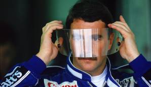 Platz 7, Nigel Mansell (31 Siege in 187 Rennen): Der "Löwe" hatte nicht nur den berühmtesten Schnauzer der Formel 1, sondern auch stets den Durchblick. Sein Weltmeistertitel 1992 beweist das.
