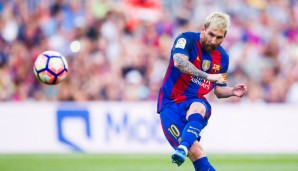 Platz 2: Lionel Messi (FC Barcelona, 93). Beim Dribbling (96) macht La Pulga niemand was vor. Dennoch ist er in diesem Jahr "nur" der zweitbeste in Spaniens Eliteliga