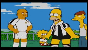 Auch bei den Simpsons hatte Ronaldo einen Gastauftritt, den er sogar selber sprach