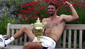 Goran Ivanisevic setzte seiner Laufbahn mit seinem Wimbledon-Sieg 2001 die Krone auf