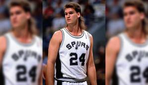 Wer kennt noch Dwayne Schintzius? Der ehemalige Center der Spurs hat nicht nur einen überragenden Namen, sondern auch eine noch viel überragendere Frisur!