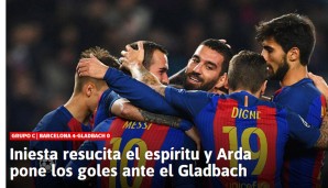 Für die AS ist Iniesta die entscheidende Personalie im Barca-Kader. Er ließ den Geist wieder auferstehen. Arda besorgte den Rest