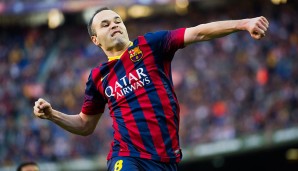 Andres Iniesta (FC Barcelona / Spanien) - in 51 Prozent aller Teams ausgewählt