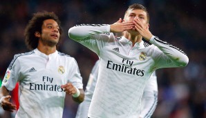 MITTELFELD: Toni Kroos (Real Madrid / Deutschland) - in 41 Prozent aller Teams ausgewählt